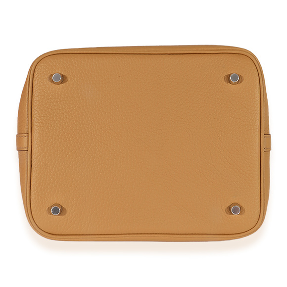 Hermès Biscuit Clémence Picotin Lock 22 PHW - Picture 6 of 7